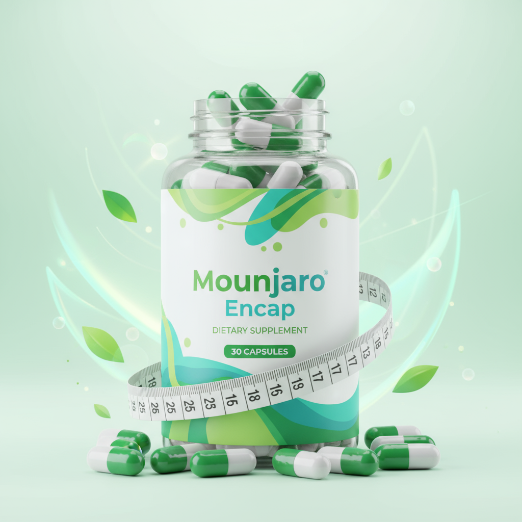 Frasco do Suplemento Monjaro